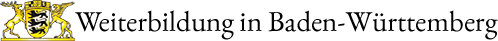 zur Startseite, Weiterbildung in Baden-Württemberg Logo